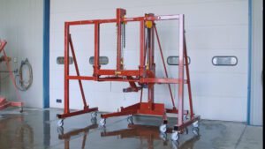 A view of the Capsizer 8000 when not in use.